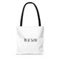 Tote Bag — Minimalist 'CALIVANT' Logo Canvas Tote (All-Over Print)