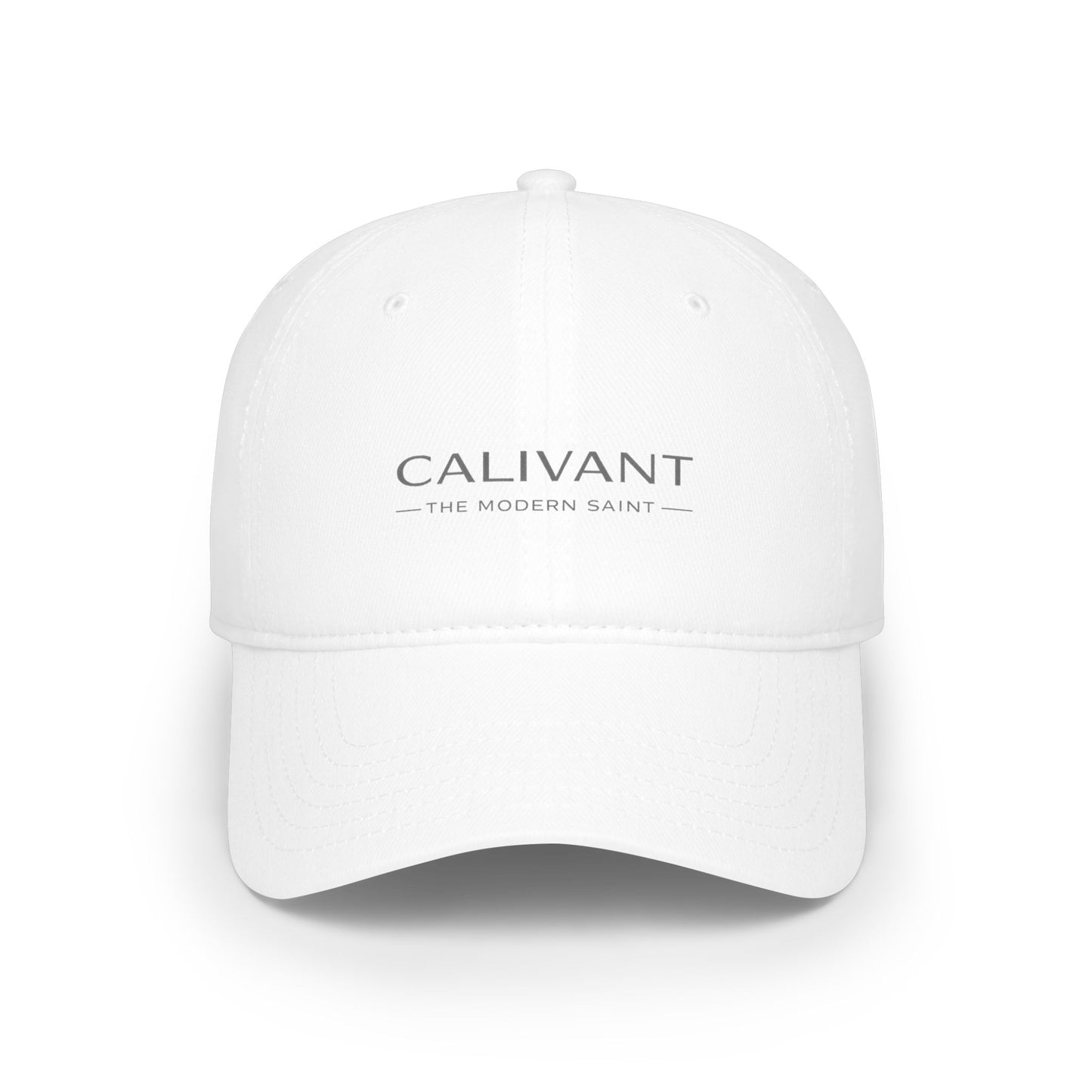 Calivant Low Profile Baseball Cap — "Calivant: The Modern Saint" Minimalist Logo Hat