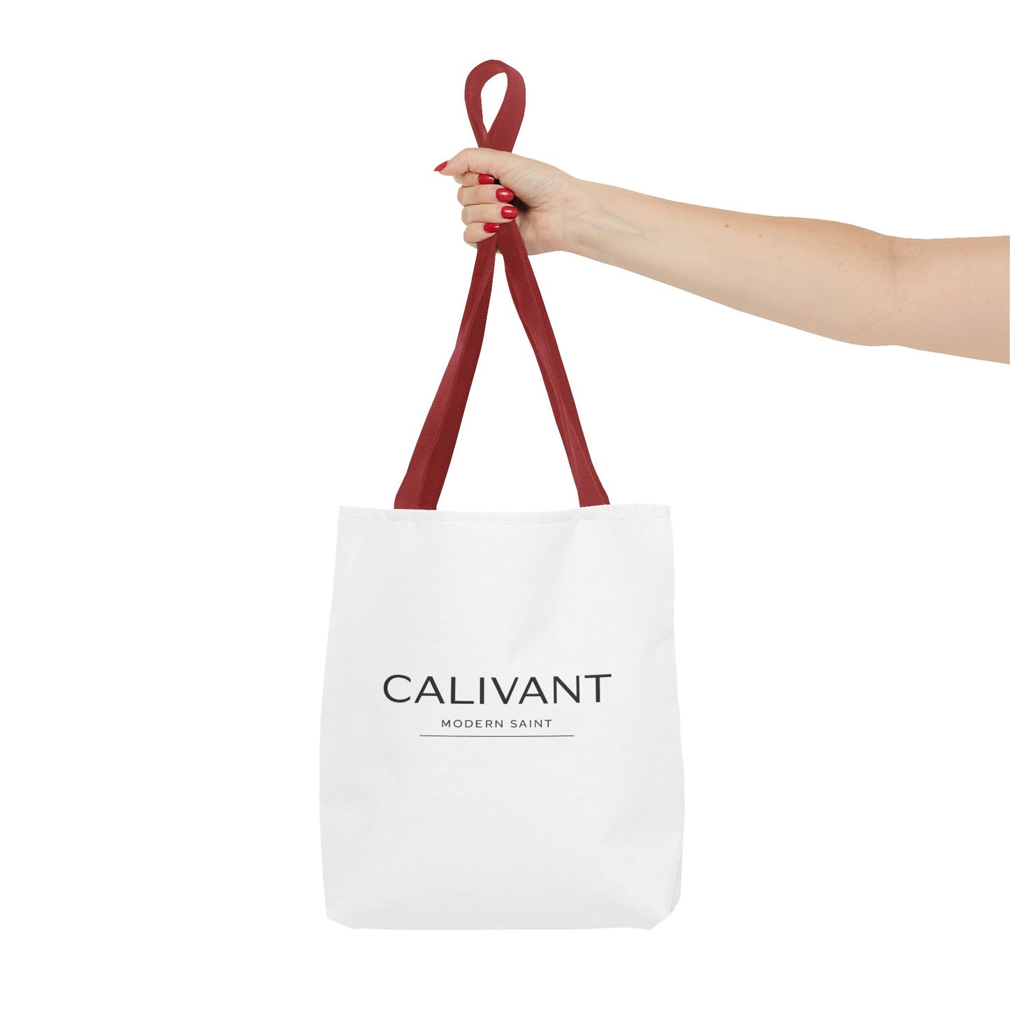 Tote Bag — Minimalist 'CALIVANT' Logo Canvas Tote (All-Over Print)
