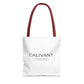 Tote Bag — Minimalist 'CALIVANT' Logo Canvas Tote (All-Over Print)