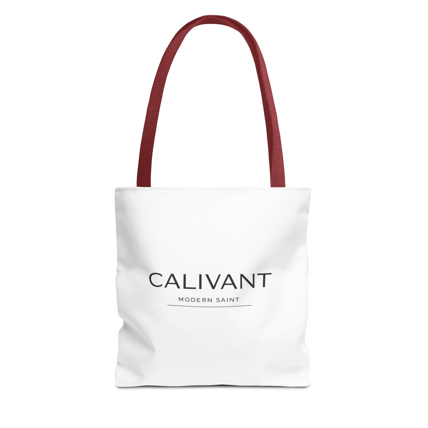 Tote Bag — Minimalist 'CALIVANT' Logo Canvas Tote (All-Over Print)