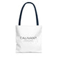 Tote Bag — Minimalist 'CALIVANT' Logo Canvas Tote (All-Over Print)