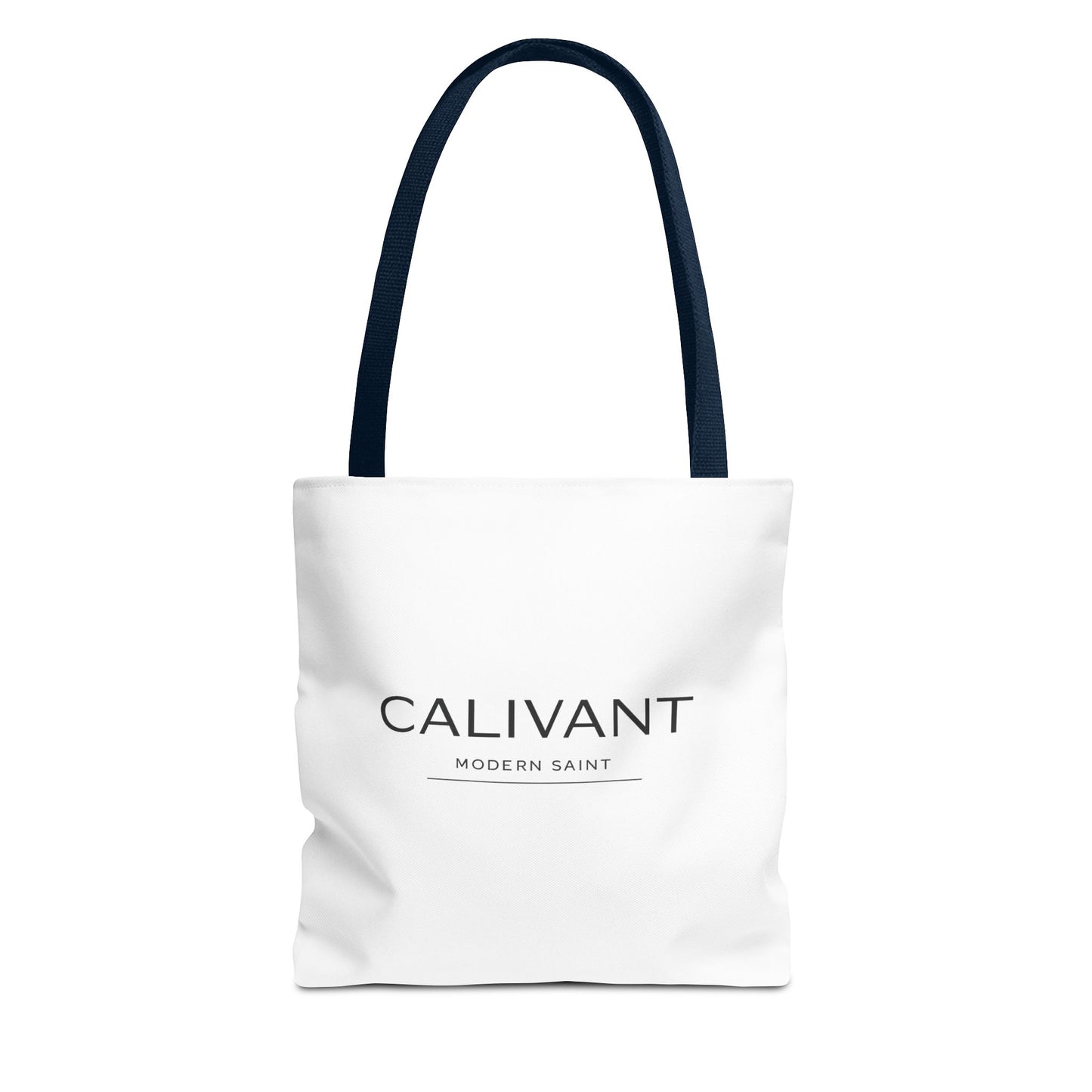 Tote Bag — Minimalist 'CALIVANT' Logo Canvas Tote (All-Over Print)