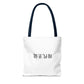 Tote Bag — Minimalist 'CALIVANT' Logo Canvas Tote (All-Over Print)